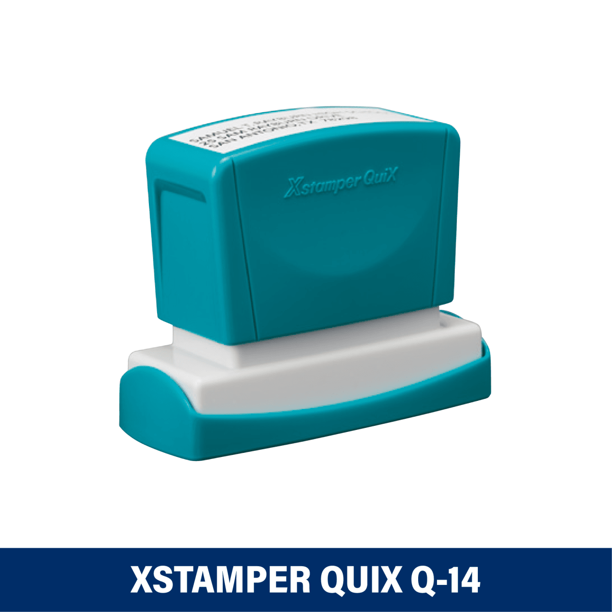 TIMBRE ESCRITORIO 14X60MM Q14 XSTAMPER TINTA NEGRA1