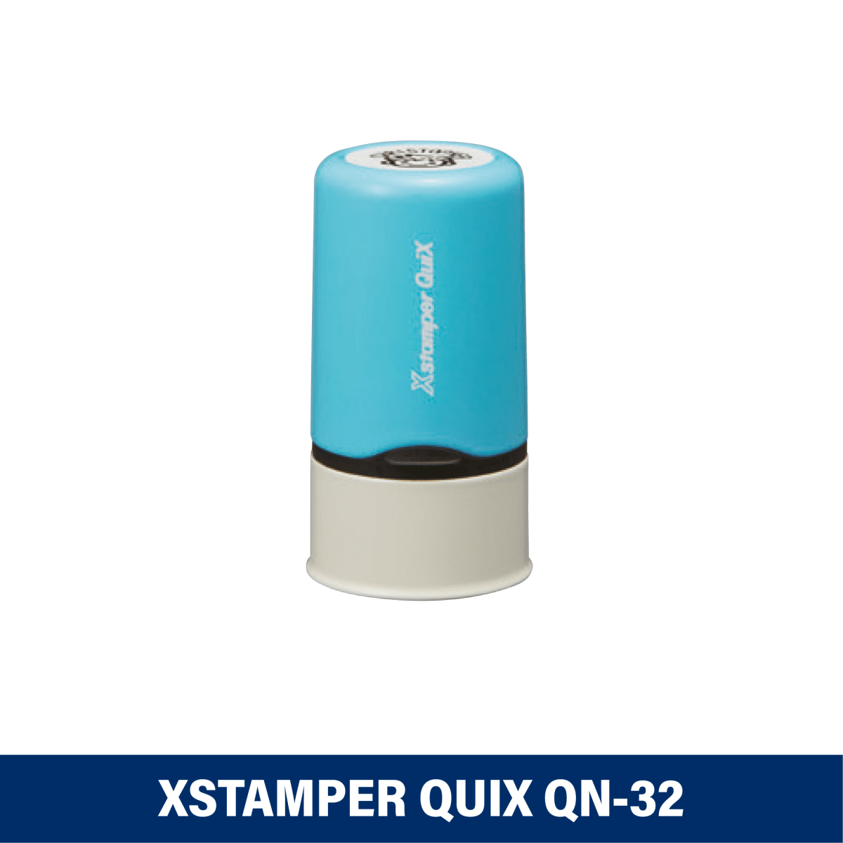 TIMBRE P/TELA 13MM QN32 XSTAMPER CELESTE1
