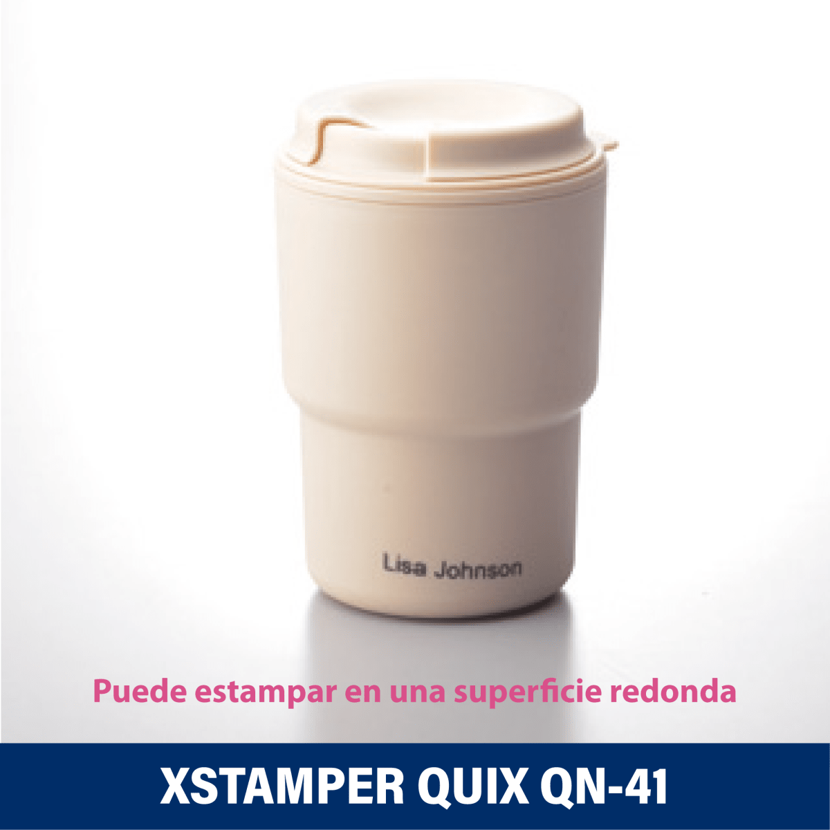 TIMBRE P/TELA 9.5X4.6MM QN41 XSTAMPER CELESTE3
