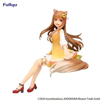 FURYU FIGURA HOLO NOODLE STOPPER SUNFLOWER DRESS SPICE AND WOLF