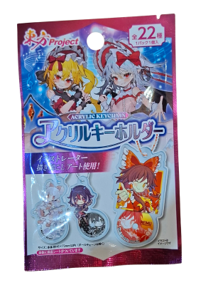 LLAVERO ACRILICO GACHA TOUHOU PROJECT FRIEND
