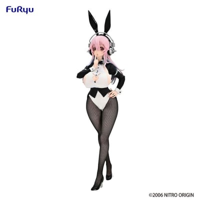 FURYU FIGURA SUPER SONICO BICUTE BUNNIES NEWLY DRAWN COSTUME TAILCOAT VER