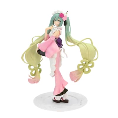 FURYU FIGURA HATSUNE MIKU EXCEED CREATIVE SWEET SWEETS MATCHA PARFAIT SAKURA VERSION1