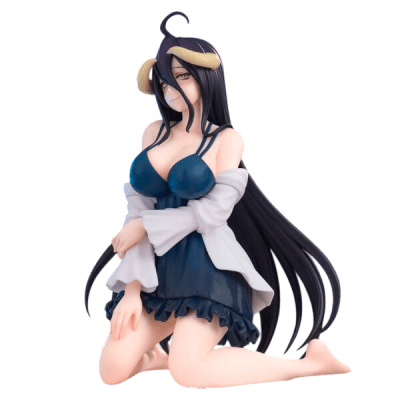 FURYU FIGURA ALBEDO NOODLE STOPPER ROOM WEAR VER OVERLORD1