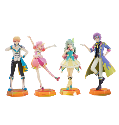 SEGA SET 4 FIGURAS WONDERLANDS X SHOWTIME DESKTOP X DECORATE PROJECT SEKAI COLORFUL STAGE