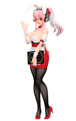 FURYU FIGURA SUPER SONICO BICUTE BUNNIES WAITRESS VER