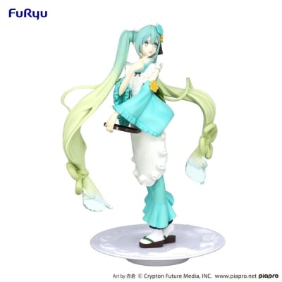 FURYU FIGURA HATSUNE MIKU EXCEED CREATIVE SWEET SWEETS MATCHA PARFAIT1