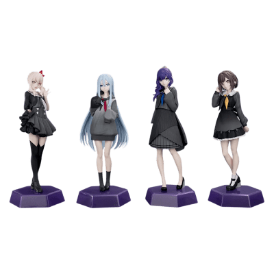 SEGA SET 4 FIGURAS 25-JI NIGHTCORD DE DESKTOP X DECORATE PROJECT SEKAI COLORFUL STAGE!