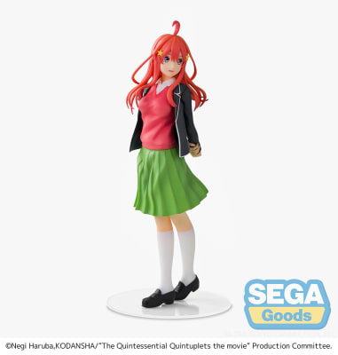 SEGA FIGURA NAKANO ITSUKI SPM THE QUINTESSENTIAL QUINTUPLETS MOVIE1