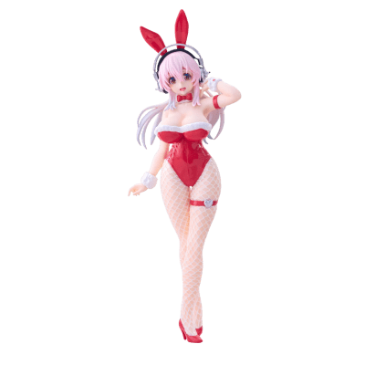 FURYU FIGURA SUPER SONICO BICUTE BUNNIES RED VER