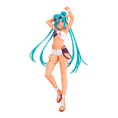 BANPRESTO FIGURA HATSUNE MIKU RACING MIKU 2023 TROPICAL VERSION1