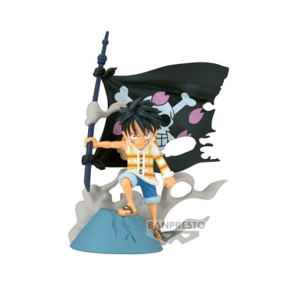 BANPRESTO FIGURA MONKEY D LUFFY WORLD COLLECTABLE LOG STORIES ONE PIECE