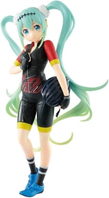 BANPRESTO FIGURA HATSUNE MIKU EXQ RACING MIKU 2018 TEAM UKYO VER1