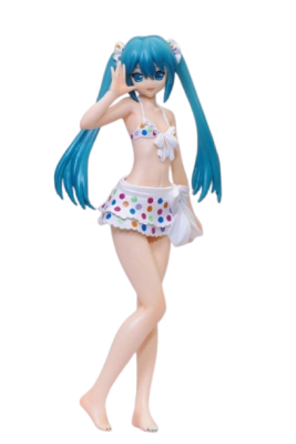 SEGA FIGURA HATSUNE MIKU PROJECT DIVA F 2013 BIKINI