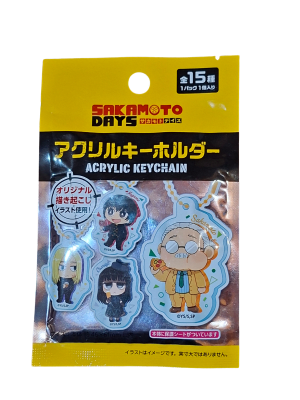 LLAVERO ACRILICO GACHA SAKAMOTO DAYS FRIEND1