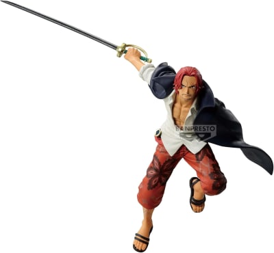 BANPRESTO FIGURA SHANKS BATTLE RECORD COLLECTION ONE PIECE