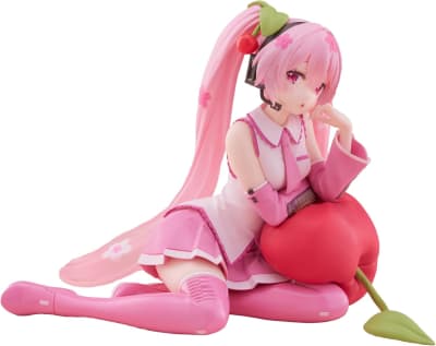 TAITO FIGURA SAKURA MIKU CHERRY PILLOW VER DESKTOP CUTE