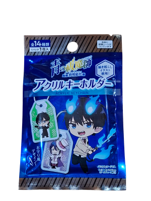 LLAVERO ACRILICO GACHA BLUE EXORCIST FRIEND