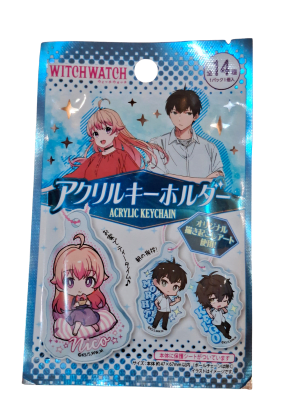 LLAVERO ACRILICO GACHA WITCH WATCH FRIEND1