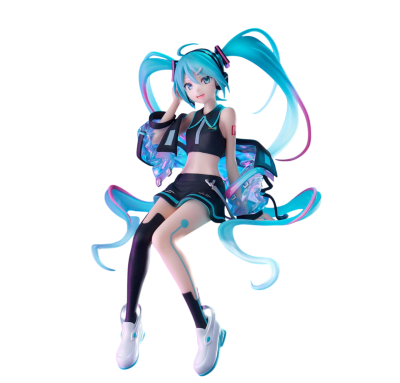 FURYU FIGURA HATSUNE MIKU NOODLE STOPPER NEON CYBER VER1
