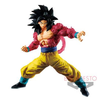 BANPRESTO FIGURA SON GOKU SSJ4 FULL SCRATCH DRAGON BALL GT1