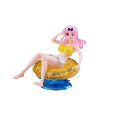 TAITO FIGURA FUJIWARA CHIKA AQUA FLOAT GIRLS KAGUYA SAMA: LOVE IS WAR