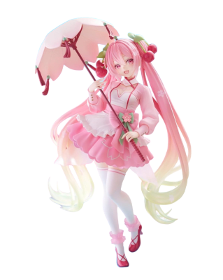 TAITO FIGURA SAKURA MIKU MASTERPIECE AMP+ DRESS VER1