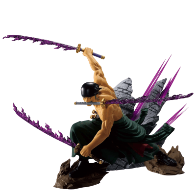 BANPRESTO FIGURA RONOROA ZORO THEORAMA SOUL ONE PIECE1