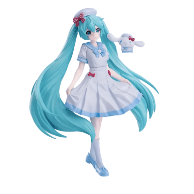 SEGA FIGURA HATSUNE MIKU X CINNAMOROLL STELLAR SUMMER VER1