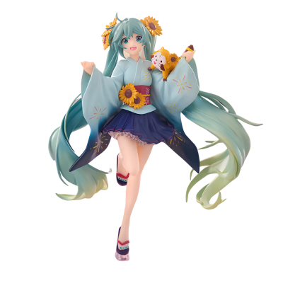 FURYU FIGURA HATSUNE MIKU X RASCAL SUMMER FESTIVAL VER1
