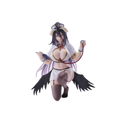 TAITO FIGURA ALBEDO DESKTOP CUTE NURSE VER OVERLORD1