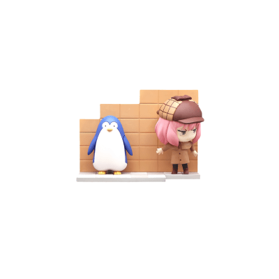 FURYU FIGURA ANYA DETECTIVE X PENGUIN SPY X FAMILY1