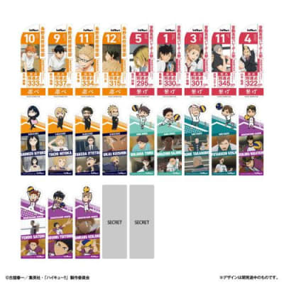 MARCAPAGINAS GACHA HAIKYUU!! VOL2 BANDAI1