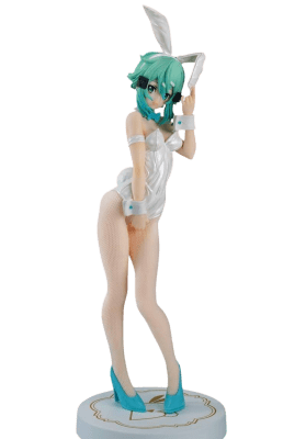 FURYU FIGURA SINON BICUTE BUNNIES WHITE PEARL VER SWORD ART ONLINE