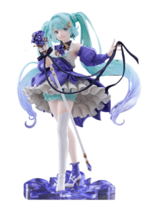 TAITO FIGURA HATSUNE MIKU MASTERPIECE AMP+ BIRTHDAY 2024 FLOWER VER1
