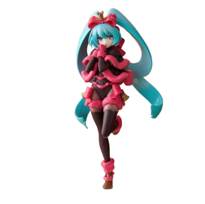 FURYU FIGURA HATSUNE MIKU SWEET SWEETS EXCEED CREATIVE NOEL RASPBERRY VER