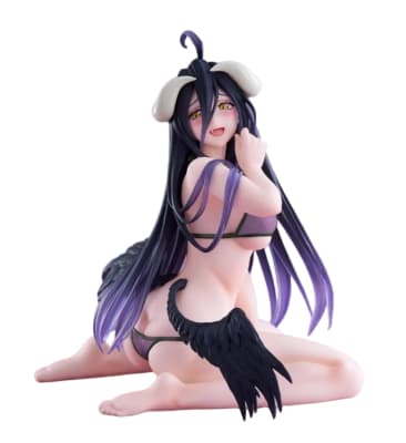 TAITO FIGURA ALBEDO DESKTOP CUTE SWIMSUIT VER RENEWAL OVERLORD1