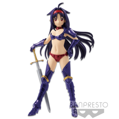 BANPRESTO FIGURA YUUKI EXQ MEMORY DEFRAG BIKINI ARMOR VERSION SWORD ART ONLINE
