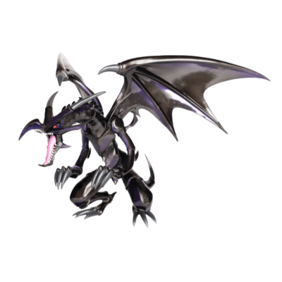 KONAMI FIGURA DRAGON NEGRO DE OJOS ROJOS EQUAL ARTS YU GI OH