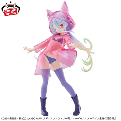 BANPRESTO FIGURA SHIRO ESPRESTO GLITTERY RAINCOAT NO GAME NO LIFE1