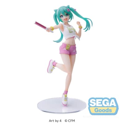 SEGA FIGURA HATSUNE MIKU LUMINASTA LIVE AUDIENCE1