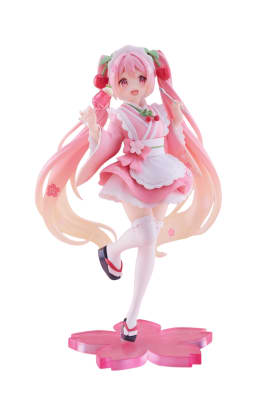 TAITO FIGURA SAKURA MIKU COREFUL WAFUU KISSA VER