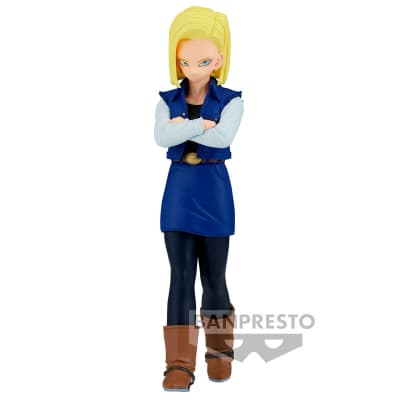 BANPRESTO FIGURA ANDROIDE 18 SOLID EDGE WORKS DRAGON BALL Z