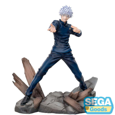 SEGA FIGURA SATORU GOJO LUMINASTA FIERCE BATTLE VER JUJUTSU KAISEN1