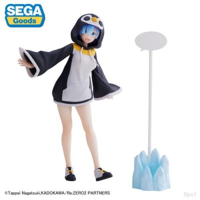 SEGA FIGURA REM LUMINASTA PENGUIN KIGURUMI VER RE:ZERO STARTING LIFE IN ANOTHER WORLD