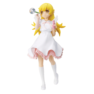 BANPRESTO FIGURA SHINOBU OSHINO EXQ CELESTIAL FEATHER VER MONOGATARI SERIES