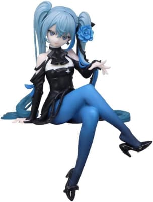 FURYU FIGURA HATSUNE MIKU NOODLE STOPPER FLOWER FAIRY BLUE ROSE VER1