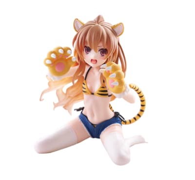 TAITO FIGURA AISAKA TAIGA DESKTOP CUTE TIGER SWIMSUIT VER TORADORA!1