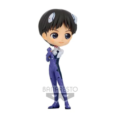 BANPRESTO QPOSKET SHINJI IKARI PLUGSUIT STYLE V B EVANGELION