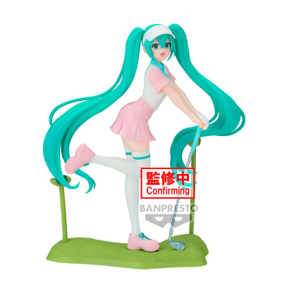 BANPRESTO FIGURA HATSUNE MIKU HOLIDAY MEMORIES GOLF VERSION